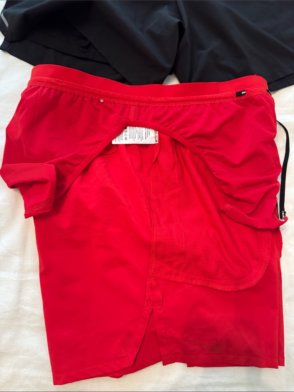BUNDLE- Nike Dry-Fit Men's Athletic Shorts Set - Blue, Red, Black - Picture 6 of 9